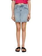 Spódnice - ESPRIT Damska spódnica 053EE1D314, 904/BLUE Bleached, 31, 904/Blue Bleached - miniaturka - grafika 1