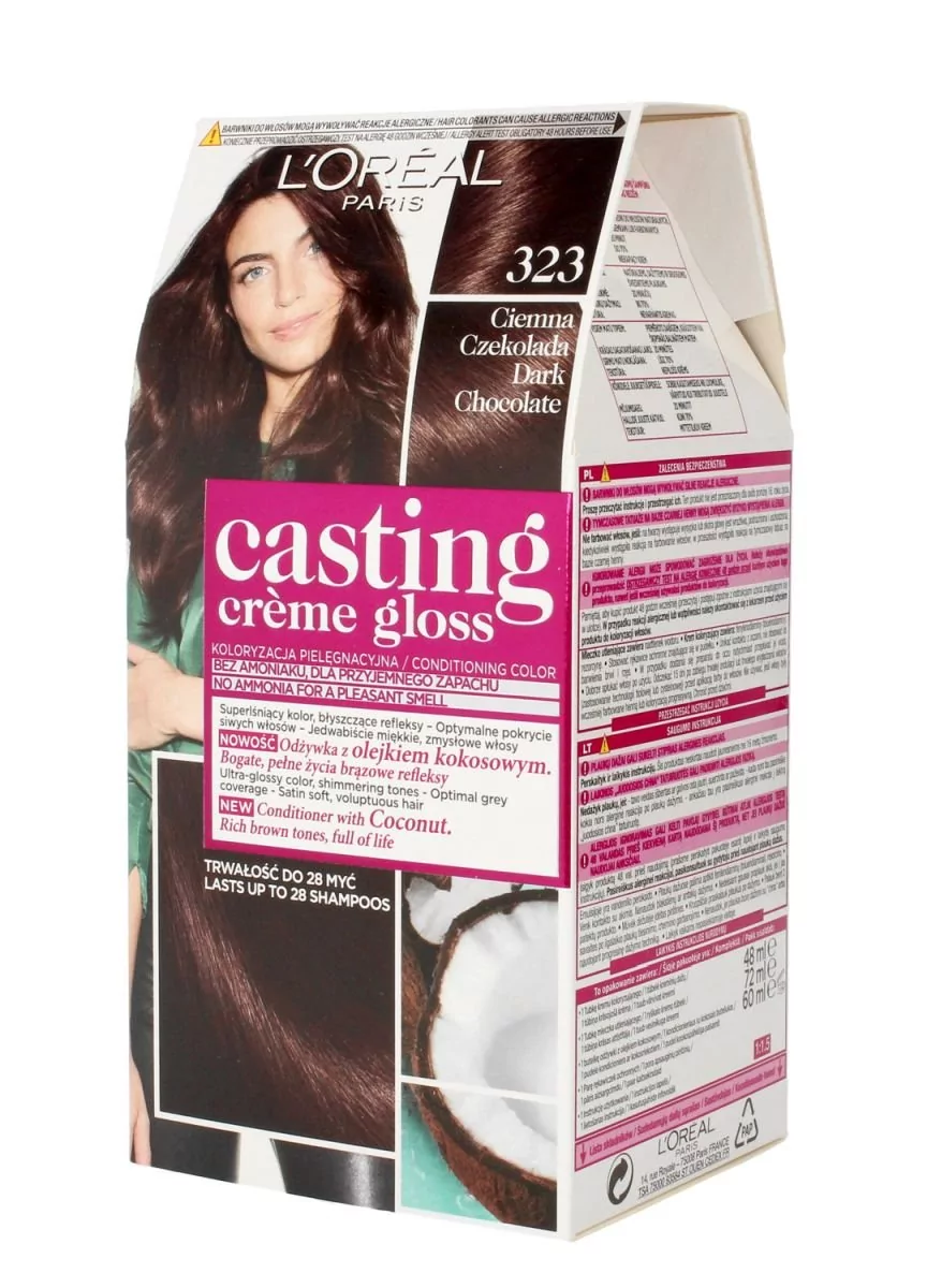 Loreal Casting Creme Gloss 323 Ciemna czekolada