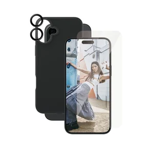 PanzerGlass CARE by Fashion 3-in-1 Bundle iPhone 16 Plus pokrowiec na telefon komórkowy Przezroczysty - Etui i futerały do telefonów - miniaturka - grafika 1