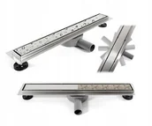 Odpływy liniowe - Rea Neo&Pure PRO odpływ liniowy 60 cm z kołnierzem REA-G0900 - miniaturka - grafika 1