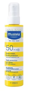 Mustela LABORATOIRES EXPANSCIENCE Bebe Spray przeciwsłoneczny SPF 50+ do ciała 200 ml 7073178 - Balsamy i kremy do opalania - miniaturka - grafika 1