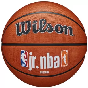 Wilson Jr NBA Fam Logo Authentic Outdoor Ball WZ3011801XB, unisex, piłki do koszykówki, Pomarańczowe - Koszykówka - miniaturka - grafika 1