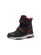 Botki damskie - Kangaroos Botki "Camp V" w kolorze czarno-czerwonym - miniaturka - grafika 1