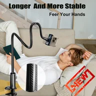 Inne - TEMU 1 szt. Wodoodporny uchwyt na telefon z gęsią szyją - Rozszerzalny uchwyt zaciskowy do urządzeń 3,5-6,7", Kompatybilny z łóżkiem, biurkiem, - miniaturka - grafika 1