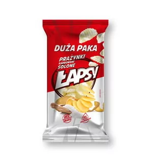 Łapsy Prażynki Karbowane Solone 110G - Chipsy - miniaturka - grafika 1