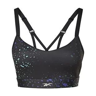 Reebok S Lux Strappy Biustonosz Speckle Sportowy Damski - Biustonosze - miniaturka - grafika 1