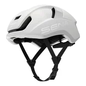 Kaski rowerowe - Sena S1 Mesh Intercom Smart Kask rowerowy szosowy (Matowa Biała, L) - miniaturka - grafika 1