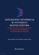 Zarządzanie - zarządzanie informacją w systemach bezpieczeństwa - miniaturka - grafika 1