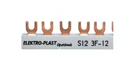 Inne akcesoria elektryczne - Elektro-Plast Szyna prądowa S12 3F-12 45.322 - miniaturka - grafika 1