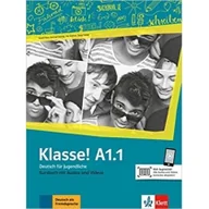 Pozostałe książki - Klasse! A1.1.  Kursbuch mit Audios und Videos online (Sieber Tanja)(Paperback)(niemiecki) - miniaturka - grafika 1