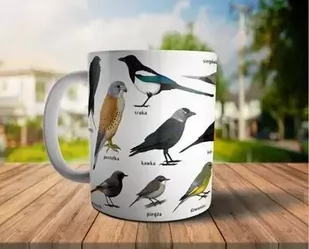 marka niezdefiniowana Kubek - Ptaki na wsi (wiejskie) SOLITON - Kubki - miniaturka - grafika 1