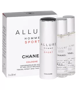 Chanel Allure Sport Homme woda kolońska 3x20 - Wody i perfumy męskie - miniaturka - grafika 1