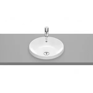 Roca A3270Y3S00 GAP Umywalka blatowa okr$177g$178a 39 cm z przelewem Supraglaze$179 - Umywalki - miniaturka - grafika 1