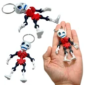 Breloki - Ruchomy Brelok - Kolorowy Szkielet, Mini Szkielet, Brelok do Kluczy - miniaturka - grafika 1