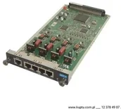 Biuro i firma OUTLET - KX-NCP1180, karta 4 portów analogowych linii miejskich z CLIP UŻYWANA - miniaturka - grafika 1