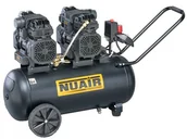 Sprężarki i kompresory - Nuair Kompresor Bezolejowy Wyciszony 50L 8Bar 3Km N/B2DC504NUA 8016738796766 - miniaturka - grafika 1