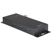 Huby USB - StarTech HB31C3A1CME huby i koncentratory USB 3.2 Gen 2 (3.1 Gen 2) Type-C 10000 Mbit/s Czarny - miniaturka - grafika 1
