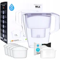 Dzbanki filtrujące - FILTR DAFI UNIMAX + 4x AQUAFLOOW + DAFI MILA 3l - miniaturka - grafika 1