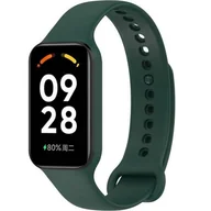 Akcesoria do smartwatchy - Zamienna silikonowa opaska pasek do Xiaomi Redmi SMART BAND 2 zielony - miniaturka - grafika 1