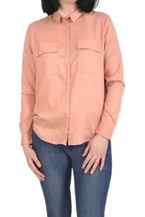 WRANGLER L/S UTILITY SHIRT CAFE CREME KOSZULA - Koszule damskie - miniaturka - grafika 1