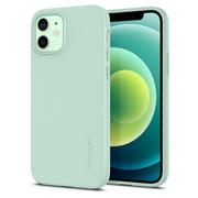 Etui i futerały do telefonów - Spigen Etui Thin Fit do Apple iPhone 12/iPhone 12 Pro Miętowy - miniaturka - grafika 1