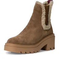 Botki damskie - Tamaris Damskie botki 1-1-26284-41, Camel Comb., 39 EU - miniaturka - grafika 1