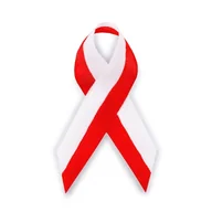 Stroje karnawałowe - KOTYLION NARODOWY WSTĄŻKA BIAŁO-CZERWONY - miniaturka - grafika 1