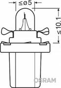 Żarówki samochodowe - OSRAM BAX 12V 2W B8,5d - miniaturka - grafika 1