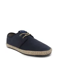 Espadryle męskie - Pepe Jeans London Skórzane espadryle TOURIST CLAIC - miniaturka - grafika 1