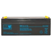 Akumulatory ogólnego zastosowania - Akumulator żelowy 12V/2,2Ah MW T1 - miniaturka - grafika 1