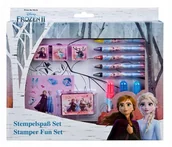 Kredki, ołówki, pastele i pisaki - Zestaw plastyczny stempelki kredki Kraina Lodu - miniaturka - grafika 1