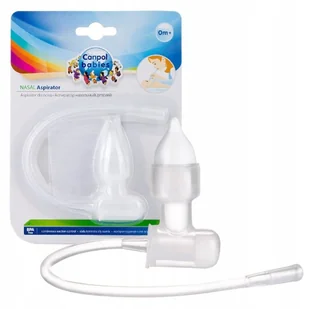 CANPOL BABIES BASIC MANUALNY ASPIRATOR DO CZYSZCZENIA NOSA DLA DZIECI - Aspiratory do nosa - miniaturka - grafika 1