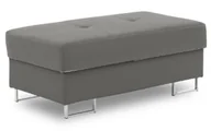 Pufy i podnóżki - Pufa, siedzisko, Bellezza, 108x57x43 cm, jasny szary TYLETEGOTU - miniaturka - grafika 1