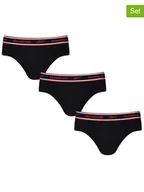 Majtki męskie - Reebok Slipy (3 pary) "Chase" w kolorze czarnym - miniaturka - grafika 1