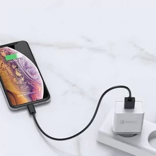 Ugreen CD122 szybka ładowarka sieciowa Quick Charge 3.0 18W 3A USB biały (10133) - Ładowarki do telefonów - miniaturka - grafika 2