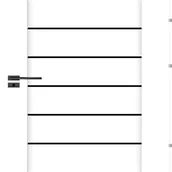 Drzwi wewnętrzne - Drzwi wewnętrzne pokojowe Hebe biały 80 prawe 5903021293176 - miniaturka - grafika 1