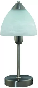 Rabalux nowoczesna Lampa stołowa TRISTAN 7202 IP20 satyna Biały - Lampy stojące - miniaturka - grafika 1