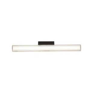 Kinkiet LINEA LED 8W 45cm CCT 3000K/4000K/6000K IP44 - czarny - Lampy ścienne - miniaturka - grafika 1