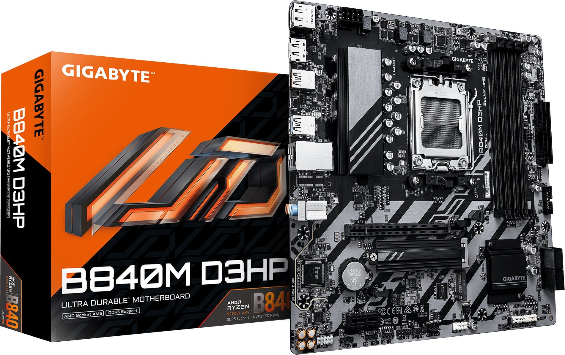 Gigabyte B840M D3HP AM5 mATX DDR5