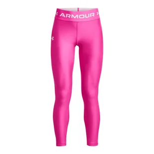 Dziecięce Legginsy UNDER ARMOUR ARMOUR LEGGING 1373954-652 – Różowy - Legginsy - miniaturka - grafika 1
