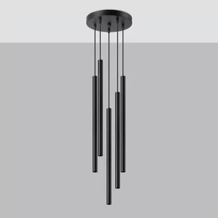 Pastelo lampa wisząca 5xG9 czarna SL.1176 - Lampy sufitowe - miniaturka - grafika 1