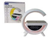 Głośniki przenośne - Głośnik z zegarem ładowania telefonu - miniaturka - grafika 1