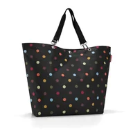 Torby i wózki na zakupy - Torba na zakupy Reisenthel Shopper XL dots kod: RZU7009 + Sprawdź na SuperWnetrze.pl - miniaturka - grafika 1