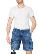 Spodenki damskie - Desigual Denim_Daniel Szorty męskie, Niebieski, 26 - miniaturka - grafika 1