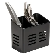Pozostałe akcesoria kuchenne - Czarny stojak na sztućce Wenko Black Outdoor Kitchen Baco - miniaturka - grafika 1