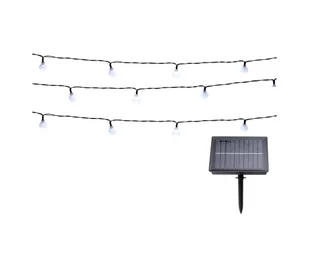 Grundig - LED Łańcuch solarny 100xLED/8 funkcji 16,85m ciepła biel - Lampy ogrodowe - miniaturka - grafika 1