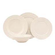 Serwisy obiadowe - 24-częściowy zestaw białych porcelanowych naczyń Kütahya Porselen Classic - miniaturka - grafika 1