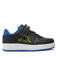 Buty dla chłopców - Sneakersy Kappa Logo Malone 5 Ev Inf 381Y12W Black/Blue Royal​ A08 - miniaturka - grafika 1
