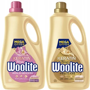 Zestaw Woolite Płyn tkanin biały kolor + Kreatyna - Środki do prania - miniaturka - grafika 1