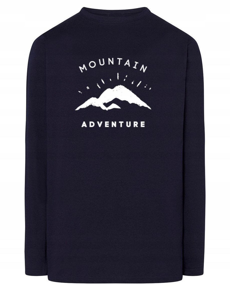 Longsleeve fajny nadruk GÓRY PRZYGODA r.XXL